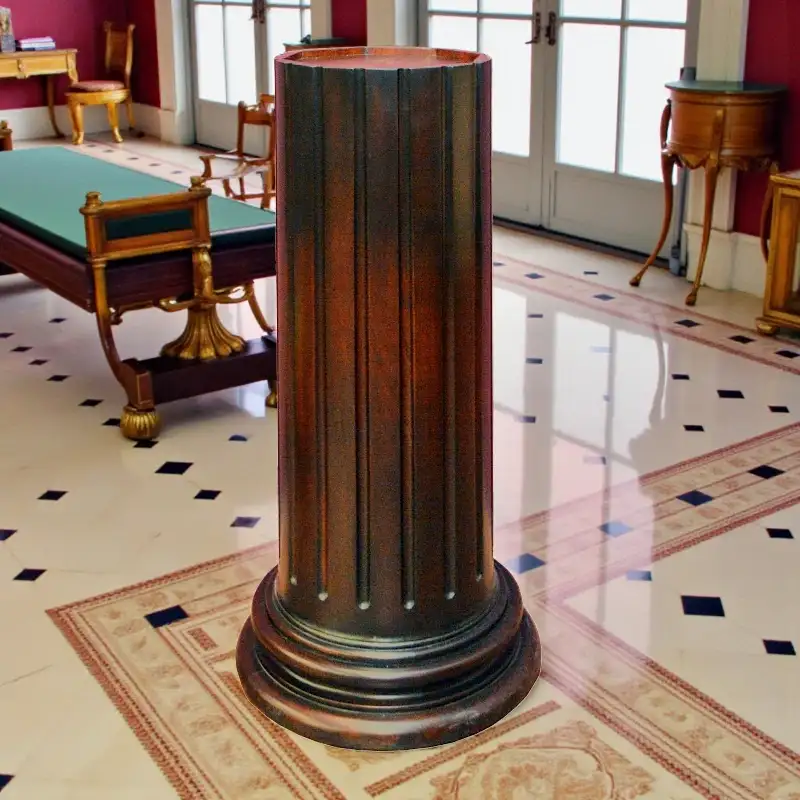 Підставка-колона (7901-031) червоне дерево, махагон 90х50 см 